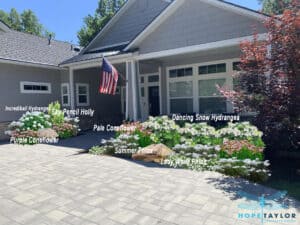 Front Yard Lower with Plant List, Front House Reimagined, Boise, Idaho